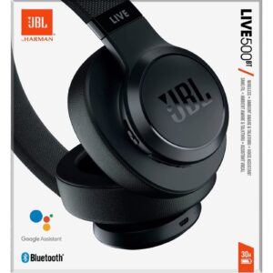 JBL Live 500BT Wireless Over-Ear Voice Enabled Headphones-black5