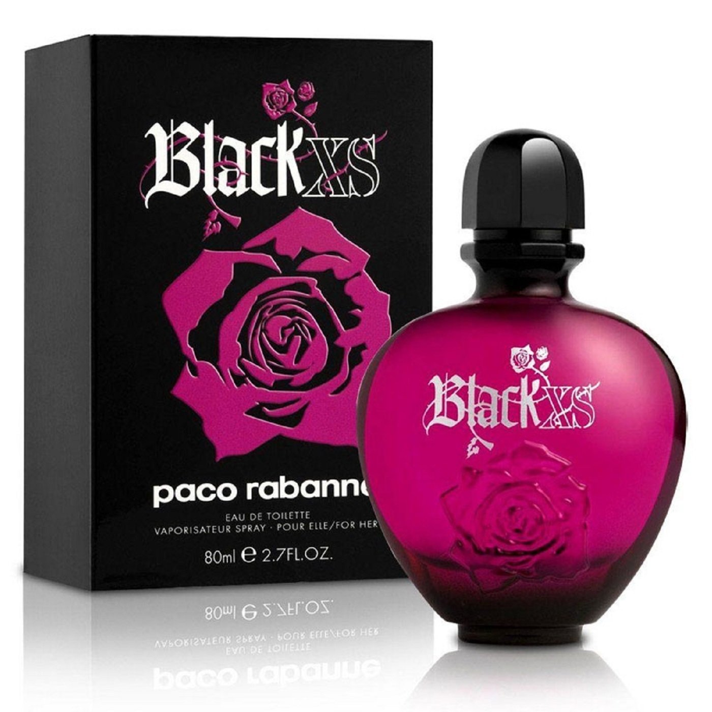 Paco Rabanne Black XS women Eau de Toilette 80ml