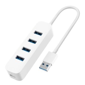Xiaomi Mi 4 Ports USB 3.0 Hub Extender - White