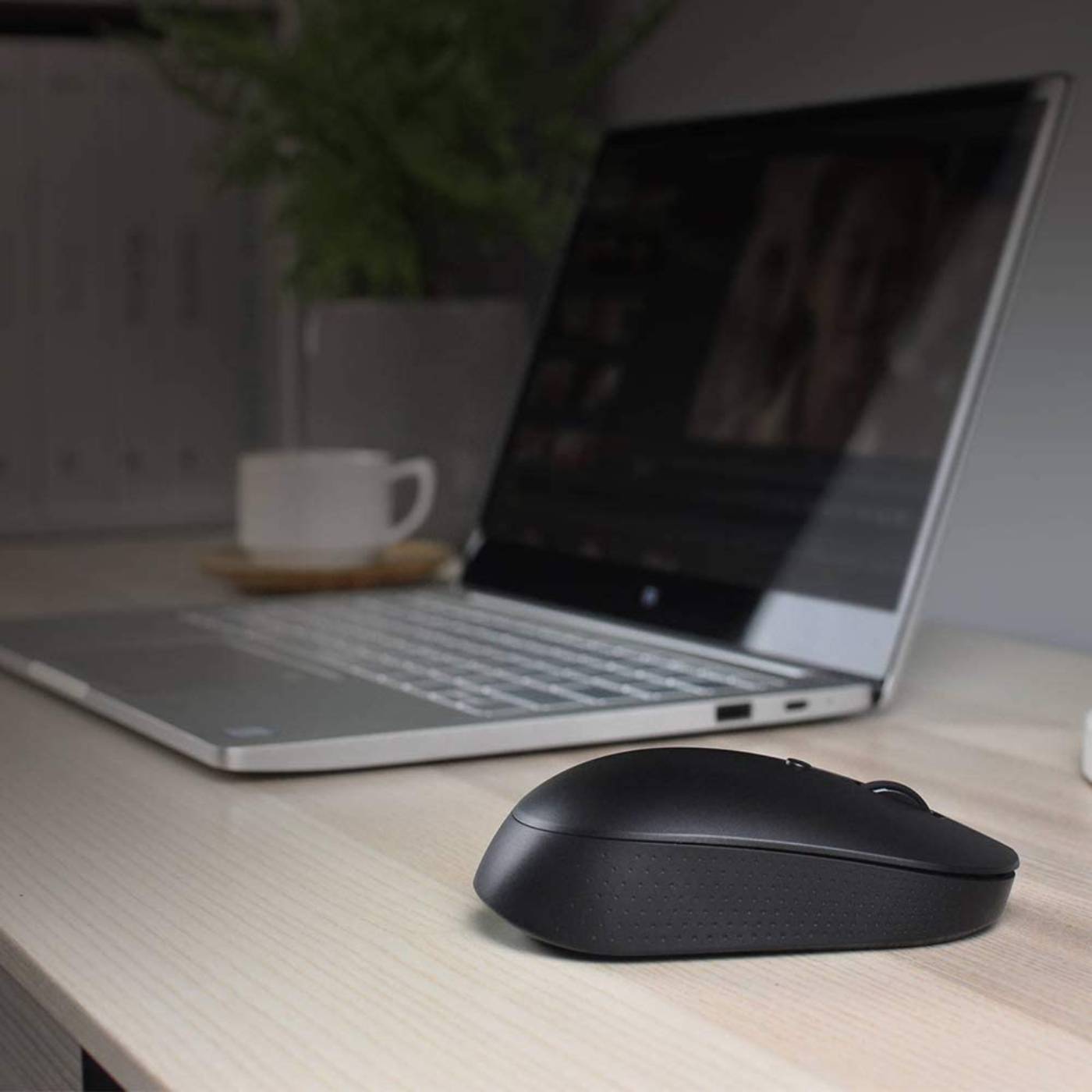 Mi Dual Mode Wireless Mouse-black-1