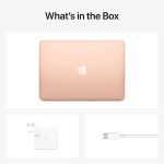 Apple-Macbook M1 chip-Air-laptop-gold-2