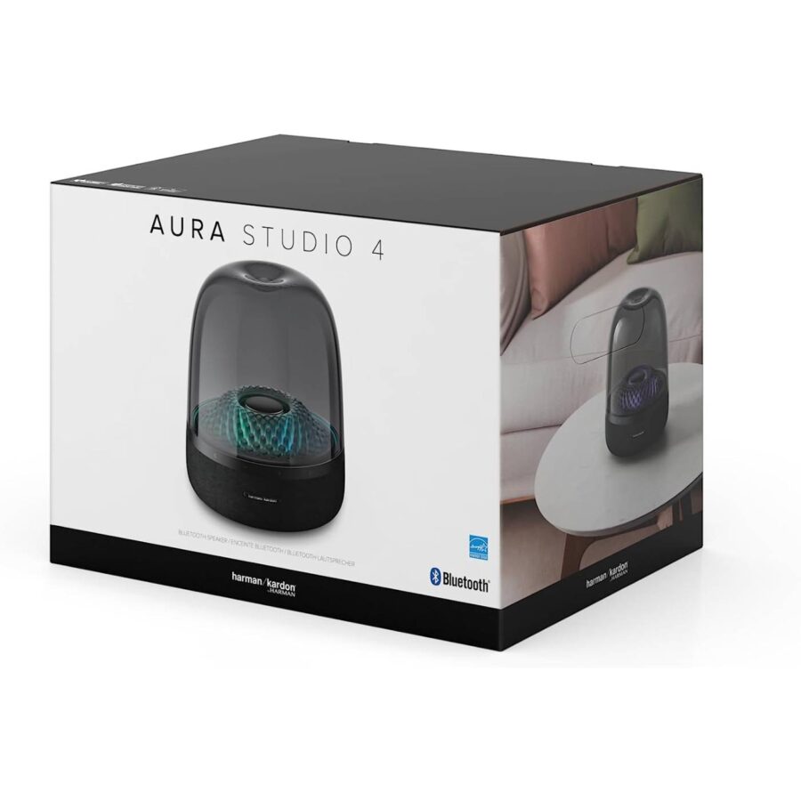 Harman Kardon Aura Studio 4 Bluetooth Home Speaker - Black