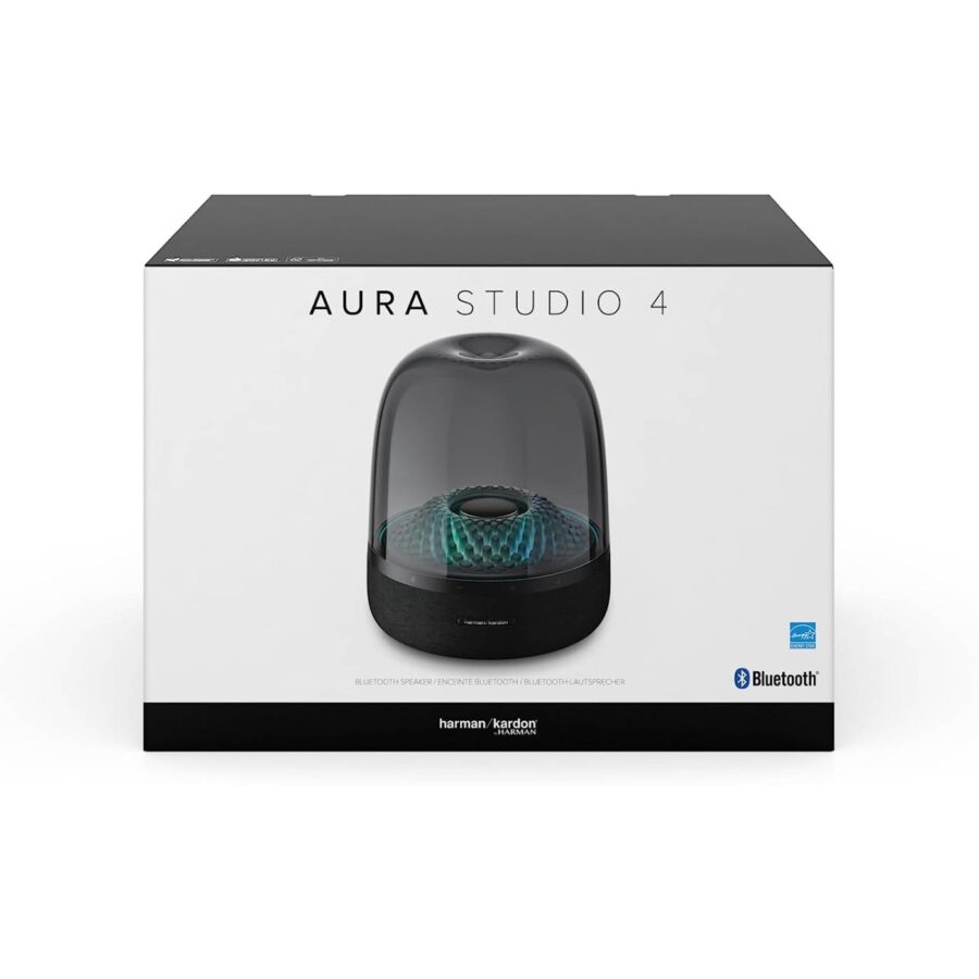 Harman Kardon Aura Studio 4 Bluetooth Home Speaker - Black