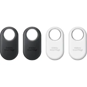 Samsung Galaxy SmartTag2 Bluetooth Tracker - Black,  White - 4 Pack