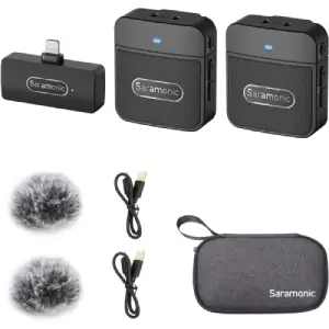 Saramonic Blink100 B4 Ultracompact 2.4GHz Dual-Channel Wireless Microphone System